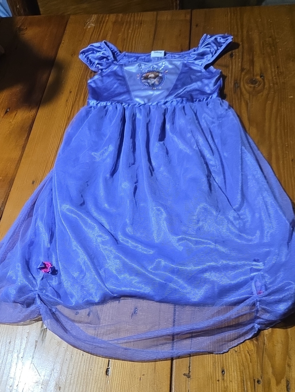 Disney Purple Girls' Princess Dress Sz 6/6x